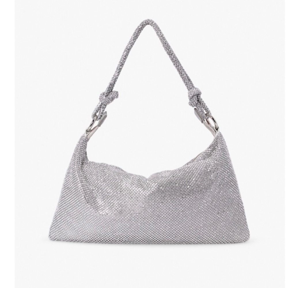 NWT SOLD OUT Rhinestone Mesh Handbag